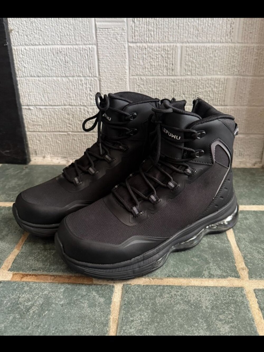 Military Tactical Boots for Women - 6" Side-zip Waterproof - W 8.5